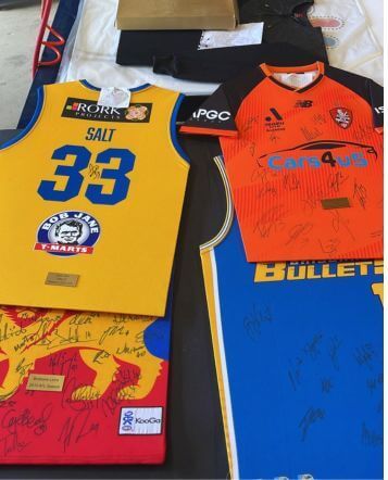 four jerseys to be framed