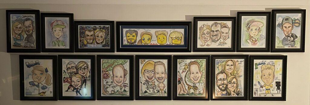 picture framing cartoons